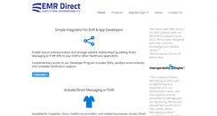 Desktop Screenshot of emrdirect.com
